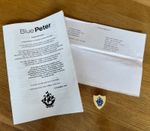 Blue Peter Pin Badge 1996 with the original list book of 2000s Discount Venues