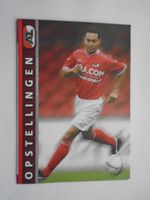 AZ Alkmaar v Rangers 2004/05 UEFA Cup teamsheet