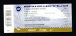 Brighton & Hove Albion v Manchester United 2017-2018 Prem Lge Ticket 04/05/2018