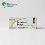 Co-codamol 8mg/500mg tablets (32 Tablets) - 3 Day Use Only - 09/2027