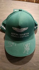 Aston Martin Formula One Team Cognizant F1 Cap Hat Autographed