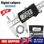 6" STAINLESS STEEL LCD DIGITAL VERNIER CALIPER 150MM MICROMETER ELECTRONIC TOOL