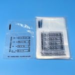 100 x Plastic COIN BAGS No Mixed Coins Retail MONEY BANK Denominated Bag, CHANGE