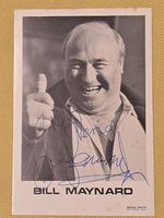  Bill Maynard Autographed Postcard c.1977
