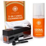 SPINCARE Vinyl Record Cleaning Kit 5-in-1 LP Album Cleaner Set