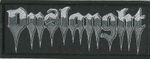 ONSLAUGHT logo WOVEN SEW ON PATCH official merchandise RARE no longer made