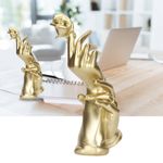 °Hand Held Rose Sculpture Resin Elegant Unique Two Handed Rose Statue For Home