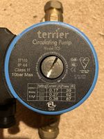 Pair Of Terrier TC5 Circulating Pump With 22mm Fittings/isolators