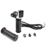 36V/48V Electric Bike Scooter 122DX Twist Throttle Speed Handle Grips w/Display