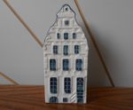 BLUE DELFT CANAL HOUSE ceramic decanter bottle KLM AIRLINES Bols, Number 53