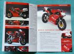 Ducati 1999 UK market range brochure, Fogarty 916 replica, etc + price list
