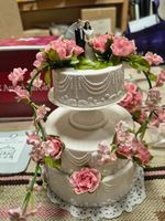 Vintage American Girl Samantha's Wedding Cake - accessory set