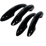 For MINI F55 Door Handle Clip On Covers 5 Door Gloss Black NO Comfort Access F60