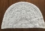 Vintage Lace Tea Cosy Cover Large Size 16x11.5 Inches White
