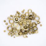 100x Clock bushes for Pivots - Brass bushing Assorted Mixed Sizes - NEW
