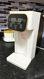 Countertop Electric Hot Water Dispenser 2L Digital Display Child Lock Drip Tray