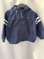 Tommy Hilfiger Hooded Full Zip Jacket Navy/White Logo 12-18 Months