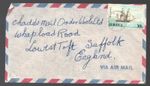 Jamaica Cover to England. Sheldrake Masl Boat