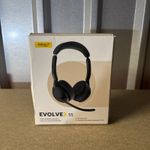 Jabra Evolve2 55 MS - Stereo Wireless Headset with Noise Cancellation