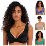 Freya Jewel Cove Bikini Top High Apex Non Padded Underwired Womens Swimwear 7230