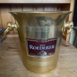 Louis Roederer Champagne Bucket Gold French Vintage Ice Cooler