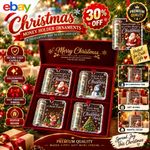 CHRISTMAS CASH GIFT ORNAMENT ACRYLIC CHRISTMAS MONEY HOLDER FOR CASH