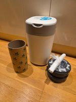 Tommee Tippee Twist & Click Nappy Disposal Bin, White
