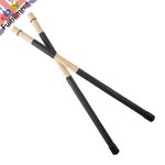40cm/15.7" 19 Dowels Hot Rods Drum Sticks Professional Bamboo Drumsticks Brushes