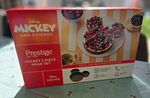 Prestige Disney Mickey 3-Piece Mickey Head Cake Tin Set Non-Stick Oven-Safe