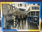Framed Picture Of Elland Road 1940s, A Bus ride,Home To Leeds United ,size 8”x12