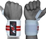 AQF Power Wrist Straps Weight Lifting Powerlifting Gym Training Gym Support Wrap