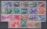 ITALY 1950 ITALY AT WORK cplt set, Sc. 549-567, wmk wheel  MNH / M543