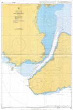 436 Brazil South Coast Canal De Sao Sebastiao Chart Map Marine Paper Admiralty