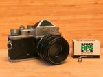 **RARE** VGC ZENIT C / S + Helios 44 Zebra 58mm f2 M39 SLR + Ilford HP5 | Tested