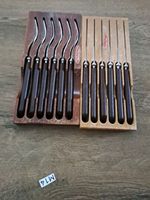  Pagwood cutlery set  . Mid Century Prop. Vintage Rare