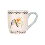 Cath Kidston Painted Table Budgie Breakfast Mug Blue