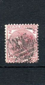 New Zealand 1878 2s Queen Victoria SG 185 FU