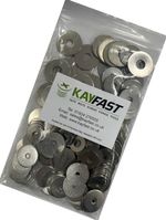 PENNY REPAIR WASHERS 150Pc MIXED IN THE PACK A2 STAINLESS STEEL M4 M5 M6 M8 M10