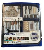 Dremel 100pc EZ SpeedClic Multipurpose Accessory Set 2615S723JA Brand New