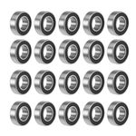 20pcs 688-2RS Ball Bearings Z2 8x16x5mm Deep Groove Double Sealed Chrome Steel