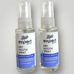 2 x Boots Expert Dental Dry Mouth Spray 50ml