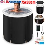 Inflatable Ice Bath Tub Cold Water Therapy Cold Plunge Pool Outdoor/Indoor UK