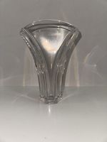 Baccarat Ginkgo Flower Clear Crystal Small Vase