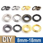 Eyelet with Washer Leather Craft Repair Grommet 8mm-18mm for Leather Craft DIY