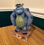 Disney Monsters, Inc. Sulley (James P. Sullivan) Figurine Sculpture on Base