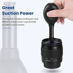 Camera Lens Repair Tool Kit Lens Sucker Repair Tool Silicone Opener Black