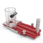 ENJOYWOOD Multifunctional Router Mortise Jig, Door Hinge Template, Guide Rail Ad