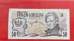 Austrian Schilling banknote Ferdinand Raimund