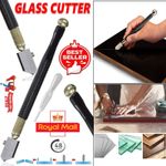 Professional Precision Glass Cutter Oil Lubricated Cutters With Grip Carbide..
