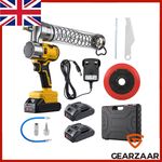 Cordless Grease Gun Kit Quantitative Automatic Pumping 2000mA New UK 4.6 oz/min